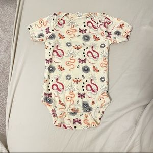 Kate Quinn lap neck short sleeve bodysuit- Mystic